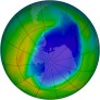 Antarctic Ozone 2008-10-31
